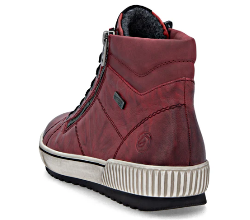 Remonte Women's Maditta D0772 Sneaker Mohn/Rot