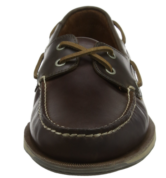 Rockport Men's Perth Slip-On Boat Shoes Tan