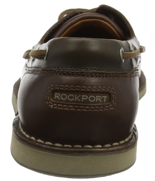 Rockport Men's Perth Slip-On Boat Shoes Tan