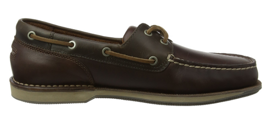 Rockport Men's Perth Slip-On Boat Shoes Tan