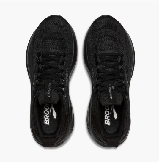Brooks Women's Adrenaline GTS 25 Sneaker Black/Black/Ebony