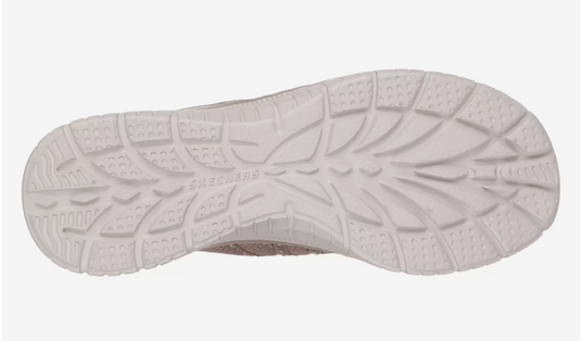 Skechers Women's Virtue Stunner Hands Free Slip-Ins Sneaker Taupe