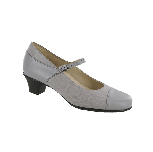 SAS Women's Isabel Mary Jane Pump Grigio/Snake