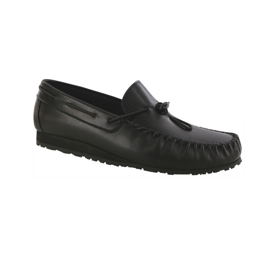 SAS Women's Running Late-X Slip On Loafer Black