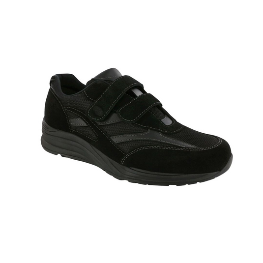 SAS Men's JV Mesh Diabetic Active Shoes Black