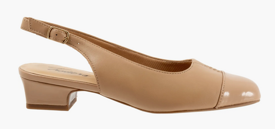 Trotters Women's Dea Slingback Sandals Nude
