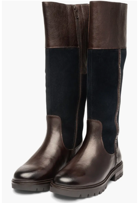Ara Women's Cambridge-ST 12-11274 Knee High Boot Cocoa Brown