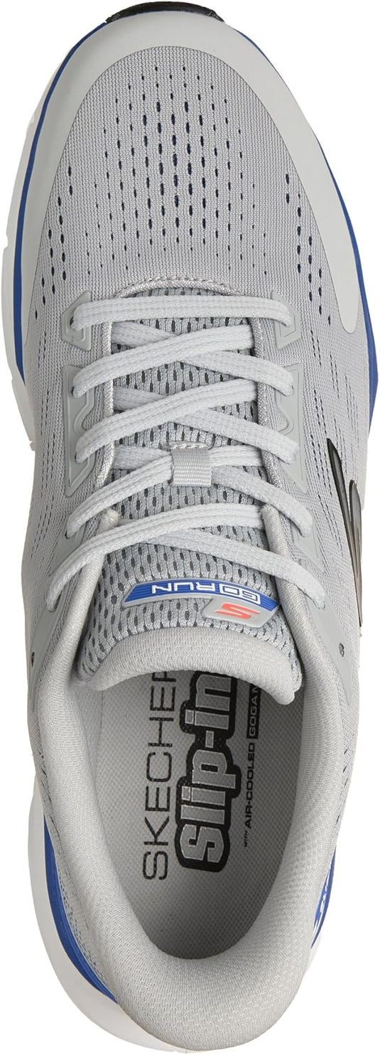 Skechers Men's Glide Step Vortex Hands Free Slip-ins | Hands Free Slip-Ins, Air-Cooled Goga Mat Insole, Ultra Light Cushioning
