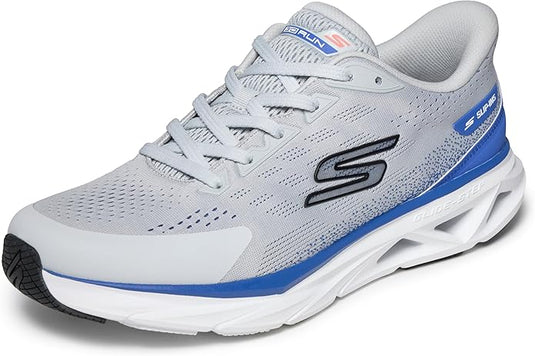 Skechers Men's Glide Step Vortex Hands Free Slip-ins | Hands Free Slip-Ins, Air-Cooled Goga Mat Insole, Ultra Light Cushioning