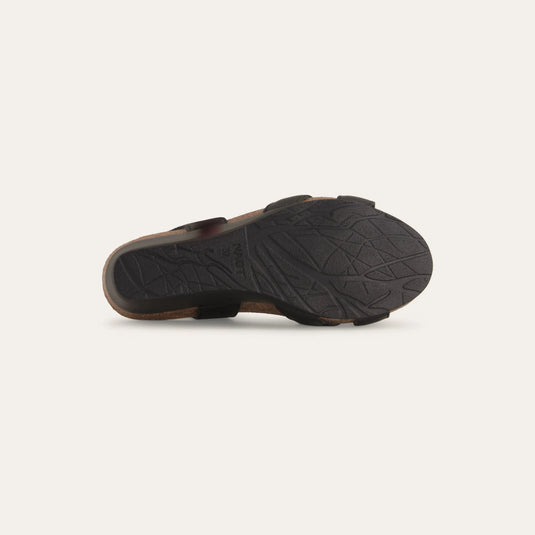 Naot Women's Throne Sandal Soft Black Leather