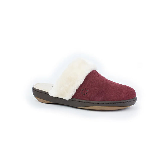 Tempur-Pedic Womens Kensley Scuff Slippers Red