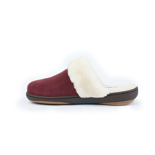 Tempur-Pedic Womens Kensley Scuff Slippers Red