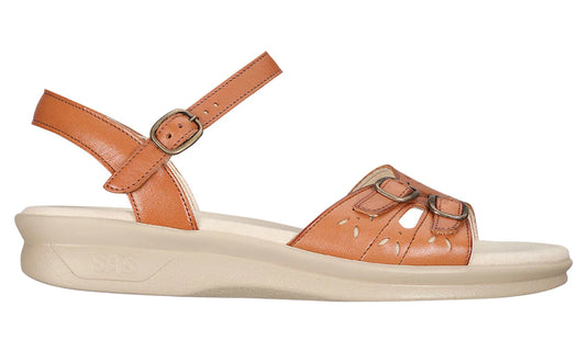 SAS Women's Duo Ankle Strap Sandals Antique Tan