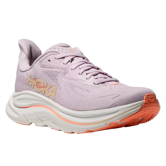 Hoka One One Women's Clifton 10 Sneaker Lilac Cream/Tangerine Glow (LRMT)