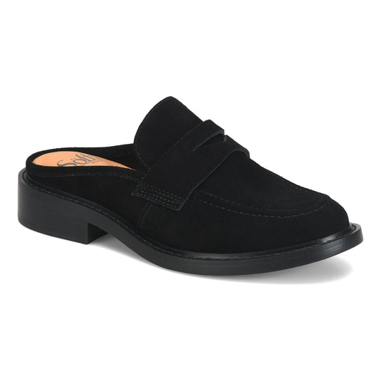 Sofft Monique Women's Slip-on shoe - Black Sude