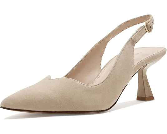 Pelle Moda Women's Janah Slingback Sandal Mushroom