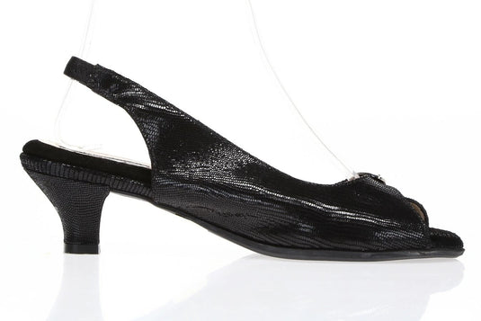 Beautifeel Women's Linda Black Luminous Suede