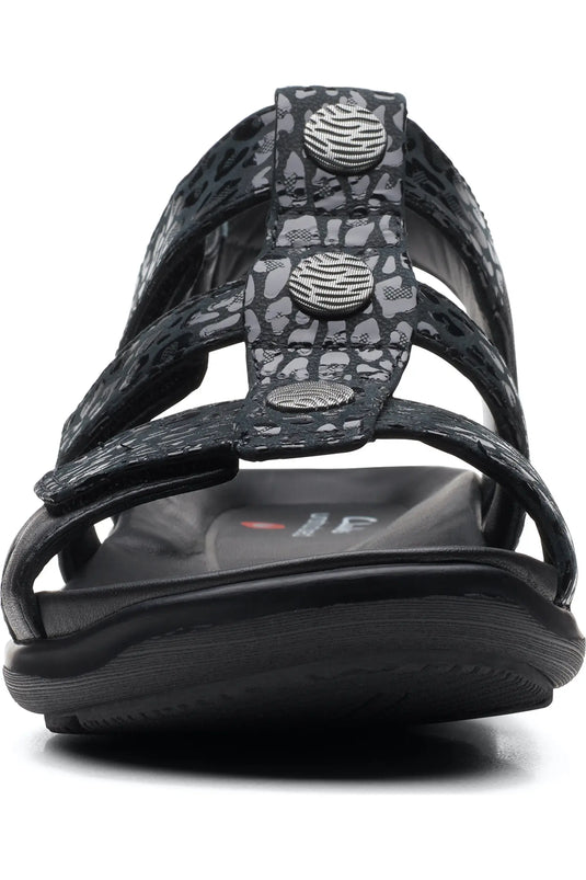 Clarks Women's Kylyn Step Sandal - Black