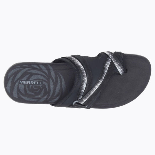 Merrell Women Terran 3 Cush Post Black Sandal
