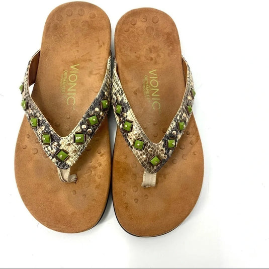 Vionic Women's Floriana Natural Snake