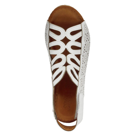 SPRING STEP Women's INOCENCIA SANDAL White