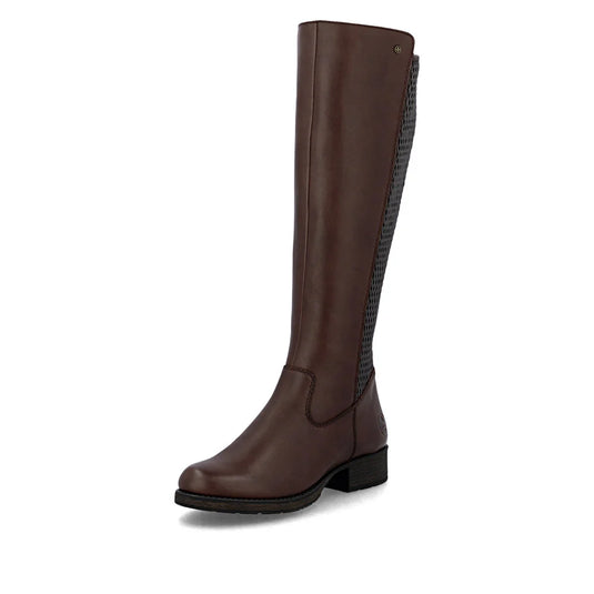Rieker Womens Faith 91 Boot Brown