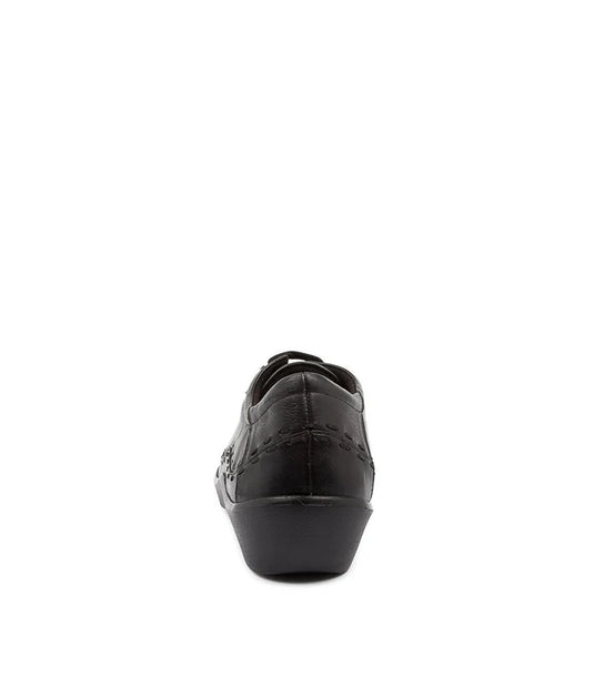 Ziera Women's Allsorts Black Leather