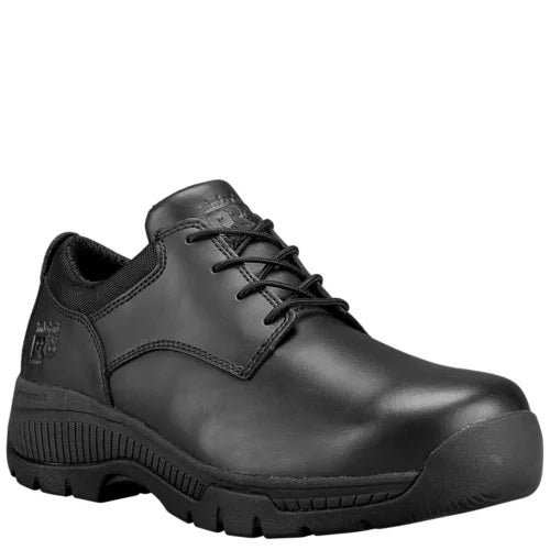 Timberland Men's Pro Valor Oxford Soft Toe Work Shoes Black