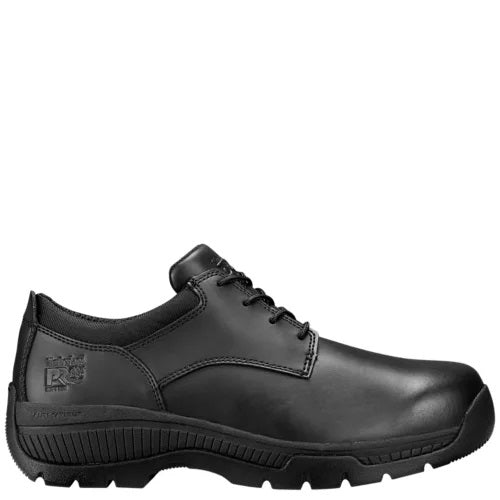 Timberland Men's Pro Valor Oxford Soft Toe Work Shoes Black