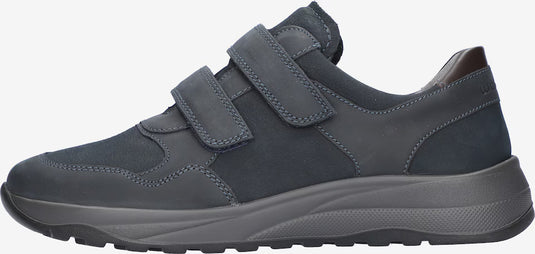 WaldLaufer Men's K-John Velcro Shoe Navy