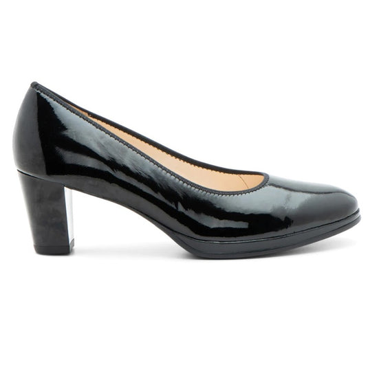 Ara Women's Ophelia (Fashion) Pump 50mm Black Patent Leather