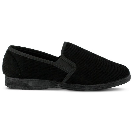 Spring Step Men's Adam Slippers Black