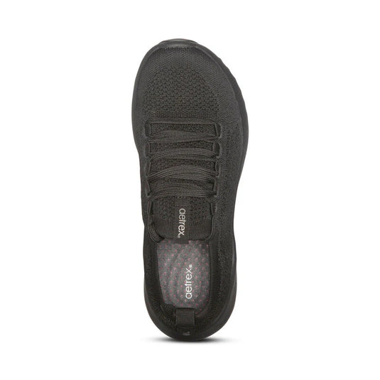 Aetrex Carly Arch Support Sneaker - Black