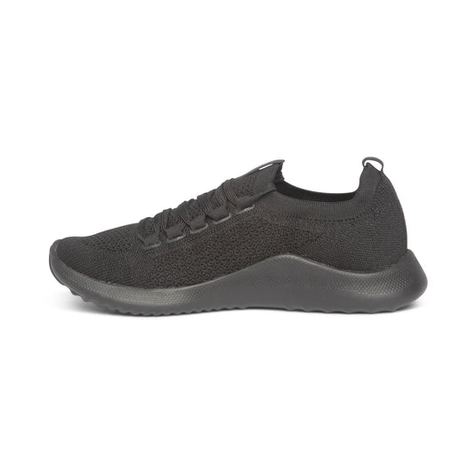 Aetrex Carly Arch Support Sneaker - Black