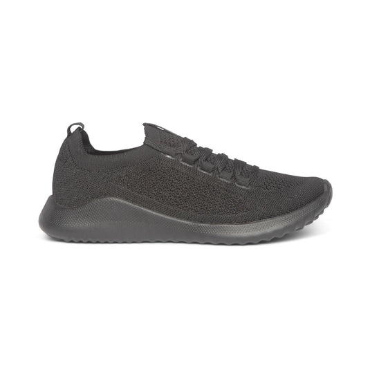 Aetrex Carly Arch Support Sneaker - Black