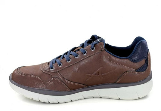 All Rounder by Mephisto Men's Majestro Dark Brown/Navy