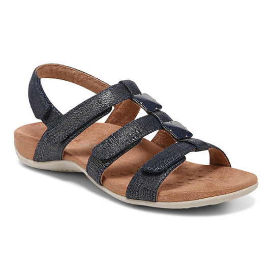 Vionic Women's Amber Sandals Navy