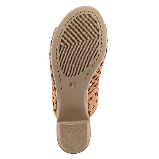 Spring Step Women's Anika Slide Sandal Camel