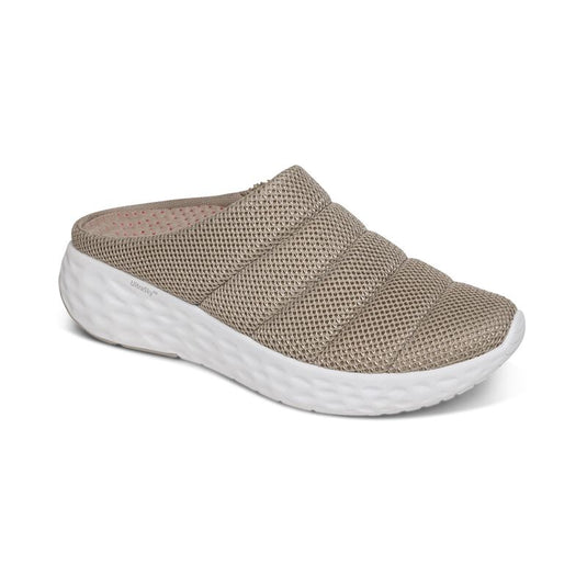 Aetrex Women's Harley Slip-On Sneakers Taupe