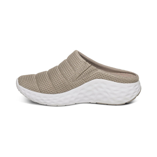 Aetrex Women's Harley Slip-On Sneakers Taupe