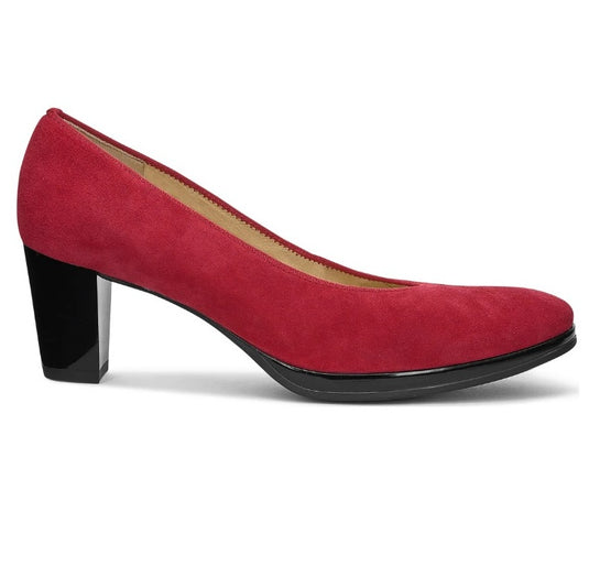 Ara Women's Ophelia (Fashion) Pump 50mm Red Suede