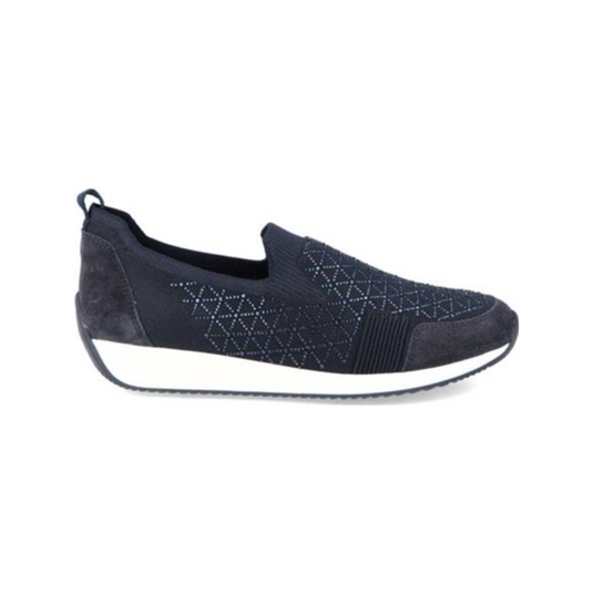 Ara Women's Lissabon Slip-on Shoe Blue