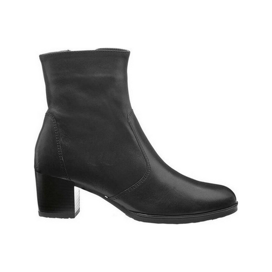 Ara Women's Fiorella (Florenze) Bootie Daytona Black Leather