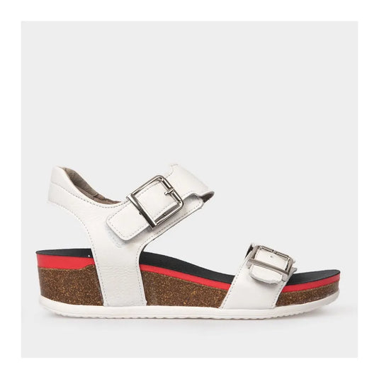 Ara Women's Norderney Wedge Sandal White
