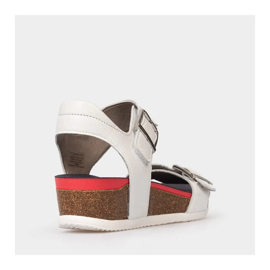 Ara Women's Norderney Wedge Sandal White