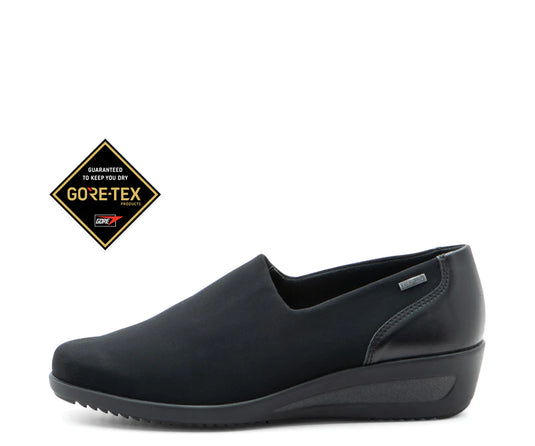 Ara Women's Zurich GORE-TEX® Slip-on Wedge Black