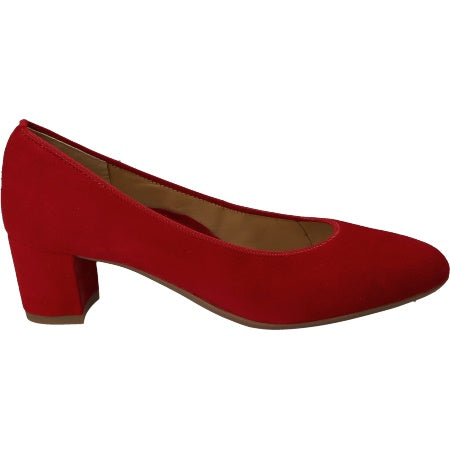 Ara Women's Kendall Pump Red Suede