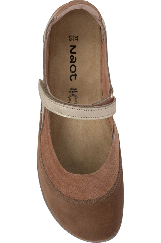 Naot Women's Kirei Mary Jane Rosewood