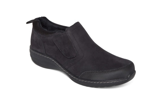 Aetrex Women's Tyra Waterproof Slip-On Black