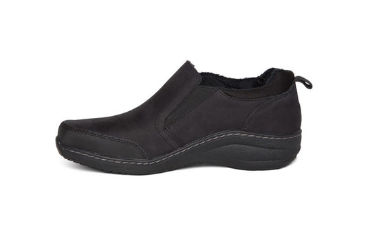 Aetrex Women's Tyra Waterproof Slip-On Black